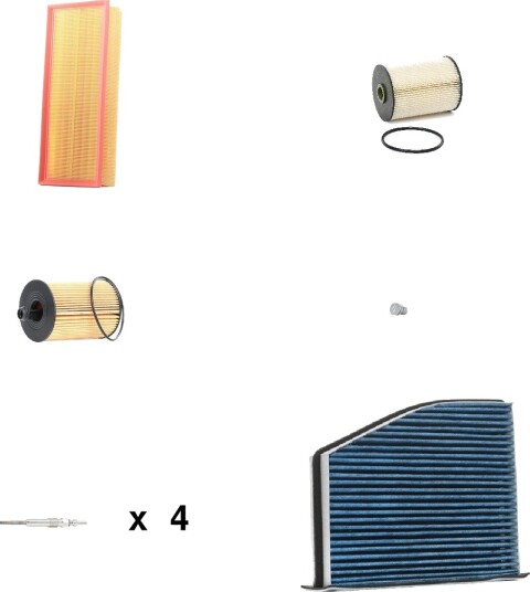 Servicepakke RIDEX 4682P4148