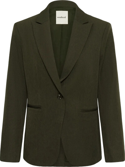 Soaked Sllilu Corinne Short Blazer - Khaki green - XL