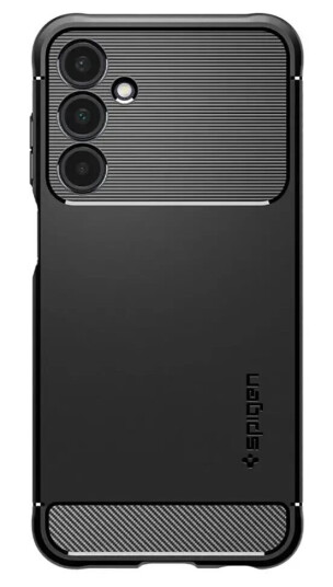 Spigen Rugged Armor Mobildeksel til Samsung Galaxy A25 5G - Svart