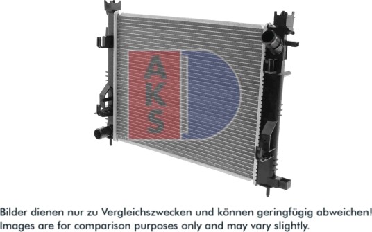 Radiator motorkjøling AKS DASIS 180093N