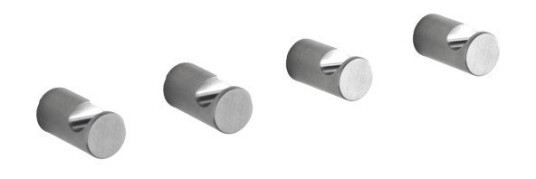 Vola T17 Håndklekrok 28 mm, Rustfrit stål (4 stk.)