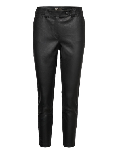 DEPECHE Chino Pant 7/8 Pant - Black - 34