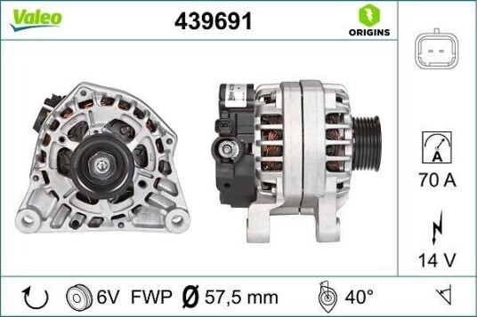 Dynamo VALEO 439691