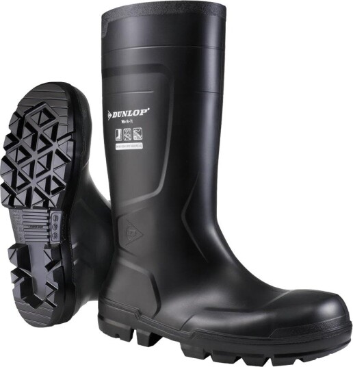 Dunlop Vernestøvel Work-It Nb2Hd01 Svart, S5 43 Dunlop Vernestøvel Work-It Nb2Hd01 Svart, S5 43