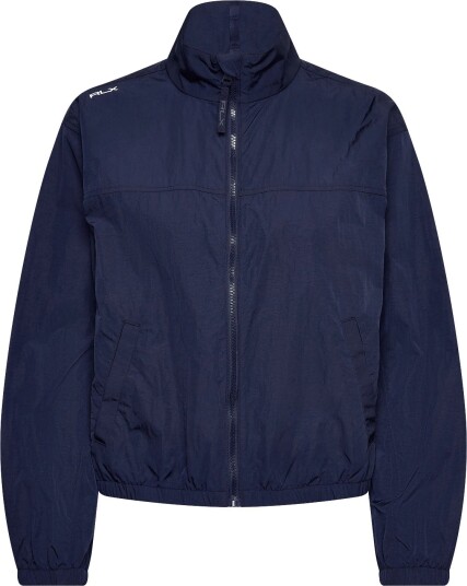 Ralph Lauren Golf Mockneck Full Zip Windbreaker   Navy   S