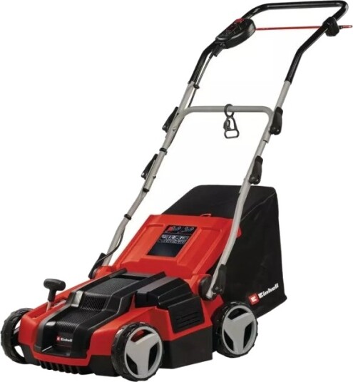 Einhell Ge Sa 1435/1 Manuell Gressklipper 35 Cm Roterende Blader 28 L 4 Hjul Plast