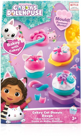 Gabby's Dollhouse Cakey Cat Donut Modelleire