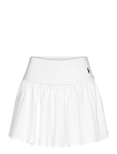 Polo Ralph Lauren 80/2 Poplin Wvn Skirt White L