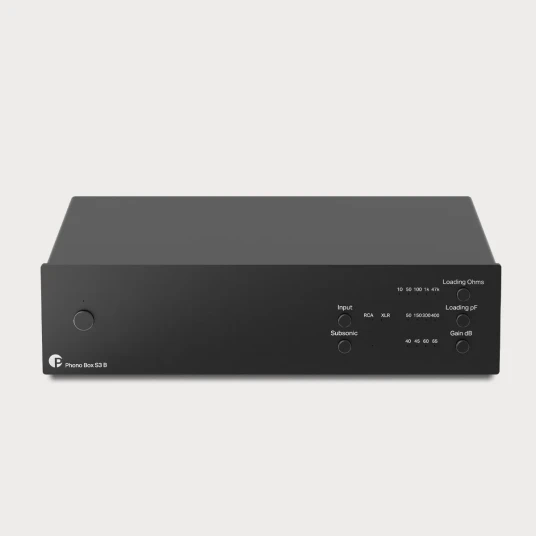 Pro-Ject Phono Box S3 B Sort Pro-Ject Phono Box S3 B Sort