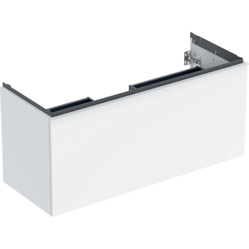 Geberit Acanto servantskap 118,4x47,5 cm hvit høyglans