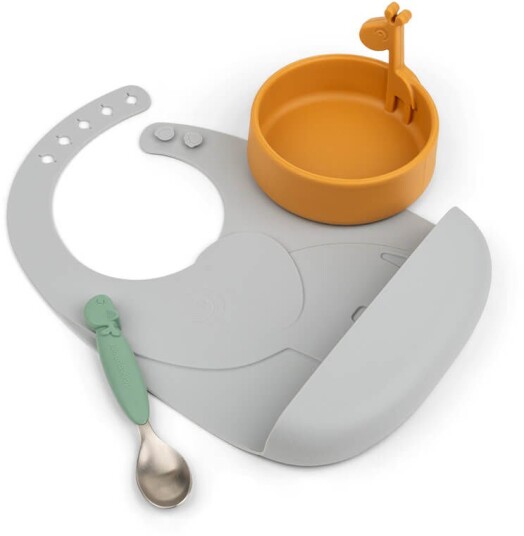 Done By Deer Peekaboo First Meal Set Deer Friends Colour Mix