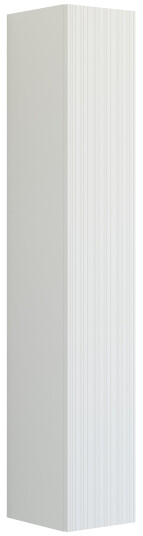 Dansani Inzo Riflet Høyskap 1 dør B30cm Hvit Matt / 30cm Versjon B Venstre Hengslet
