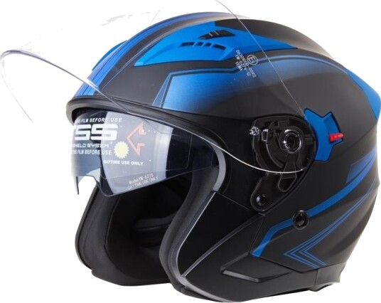 RIDERO YM627-M6-L Halvhjelm RIDERO YM627-M6-L Halvhjelm
