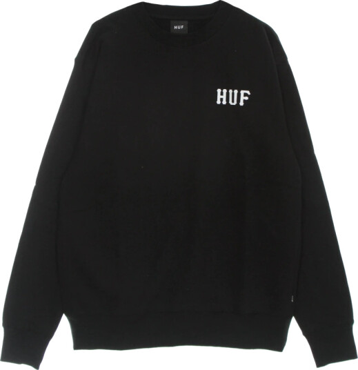 HUF Herre Gensere & Hettegensere Svart L, HUF Herre Gensere & Hettegensere Svart L,