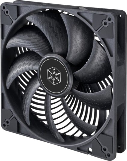 Silverstone Air Penetrator 184I Pro Innsats Med Vifte 180mm Svart Silverstone Air Penetrator 184I Pro Innsats Med Vifte 180mm Svart