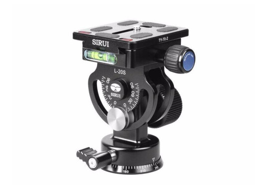 Sirui L-20S Tilt Hode Monopod hode Arca hurtigfeste Sirui L-20S Tilt Hode Monopod hode Arca hurtigfeste