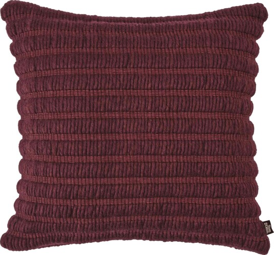 Ridge Pute 45x45 cm, Burgundy
