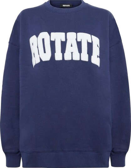 ROTATE Heavy Sweat Crewneck   NAVY BLAZER   XS