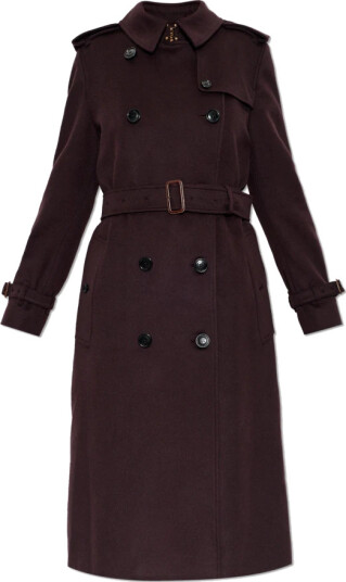 Burberry Dame Frakker Lilla XS,