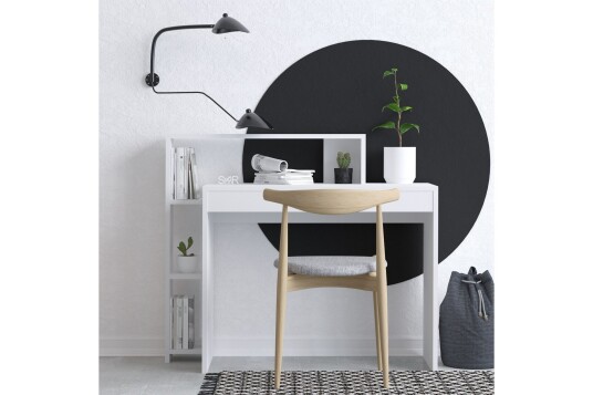 Trella Skrivebord 95x45 cm Hvit Hanah Home