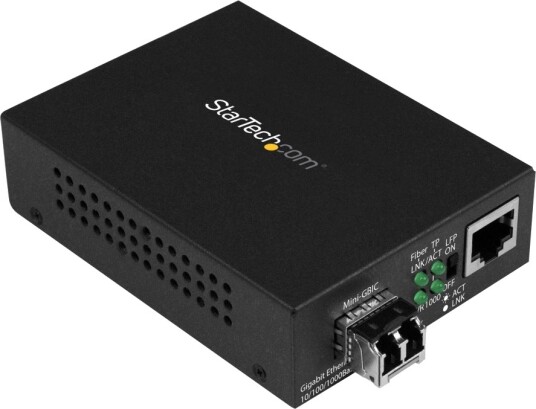 Startech MCM1110MMLC fibermedieomformer 1GbE multimode 550 m Startech MCM1110MMLC fibermedieomformer 1GbE multimode 550 m