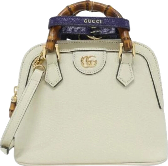 Gucci Vintage Dame Hvit Gucci Vintage Dame Hvit