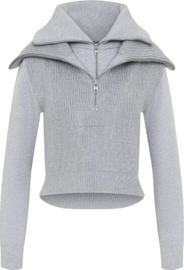 Balenciaga Dame Strikkevarer Grå S,