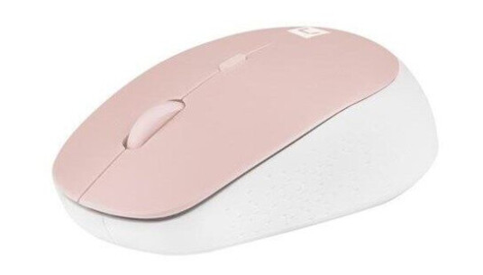 Natec Harrier 2 - mouse - Bluetooth 5.1 - white pink - Mus - Optisk - 4 - Hvit Natec Harrier 2 - mouse - Bluetooth 5.1 - white pink - Mus - Optisk - 4 - Hvit