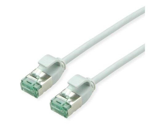 Roline Rm U/Ftp Patchkabel Kat.6A/Kl.Ea Slim Grå 1,5M - Ftp (21.45.3304)