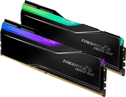 G.Skill Trident Z5 NeoX RGB DDR5-6000 - 32GB - CL30 - Dual Channel (2 pcs) - AMD EXPO ULL - Svart med RGB