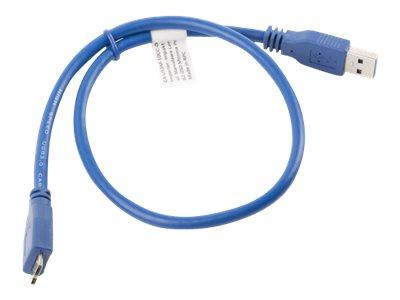 LANBERG USB-kabel - USB-type A til Micro-USB Type B - 50 cm