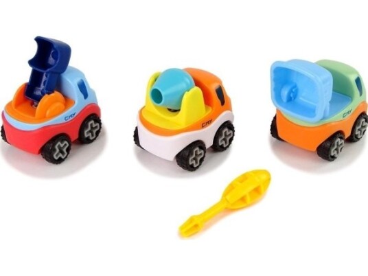 Leantoys 3 Biler For Demontering Av Byggebiler Skrutrekker