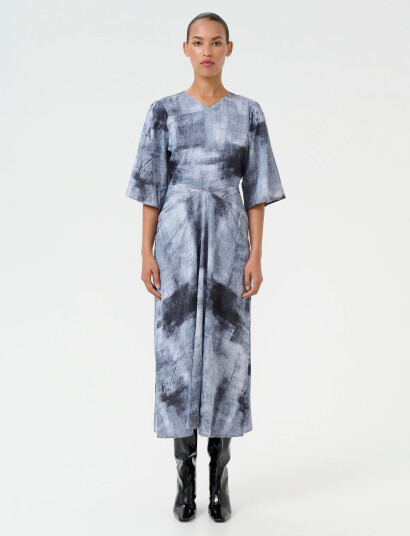 Gestuz Areengz P Dress - Blue - 34 Gestuz Areengz P Dress - Blue - 34