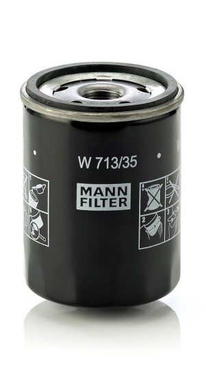 Oljefilter MANN FILTER W 713/35 Oljefilter MANN FILTER W 713/35