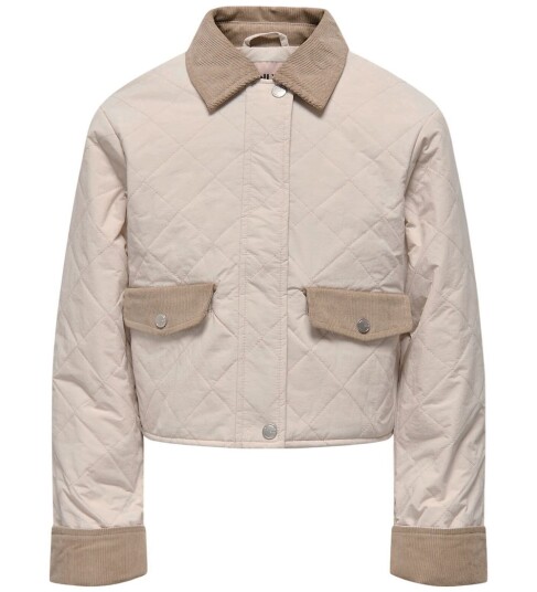 Kids Only Overgangsjakke CookRosalina Moonbeam/Corduroy/Sølv Kids Only 8 år 128 Overgangsjakke Brun
