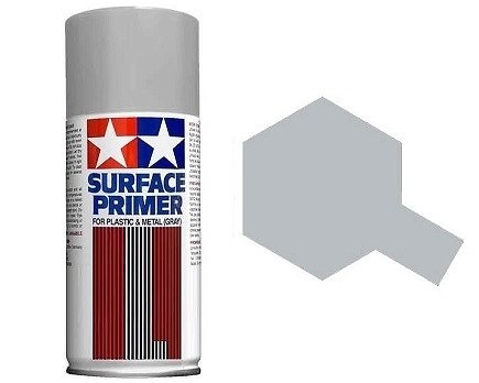 Tamiya Surface Primer (L) Grå Tamiya Surface Primer (L) Grå