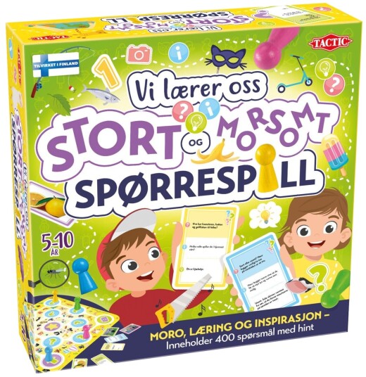 Spill Vi Lærer Oss Spørrespill