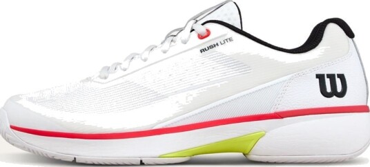 Wilson Rush Lite 5 Allcourt Tennis og padelsko herre White/Black/Infrared 40 2/3