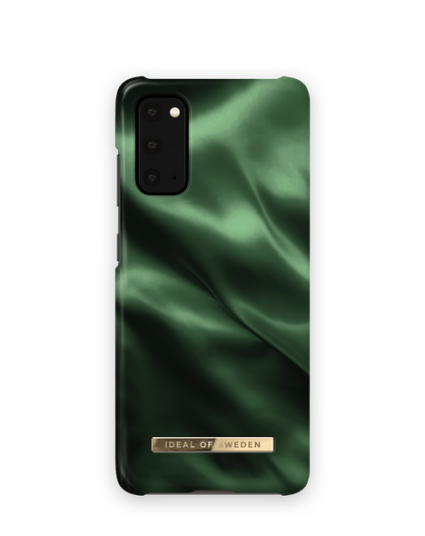 iDeal of Sweden Fashion Case Galaxy S20 Emerald Satin