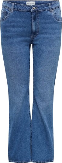 ONLY Carmakoma Carphoebe Reg Back Poc Fla Pim852 Noos Blue 44 x 32