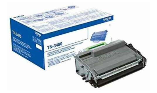 Brother Originale Toner Brother Tn3480 Svart Brother Originale Toner Brother Tn3480 Svart