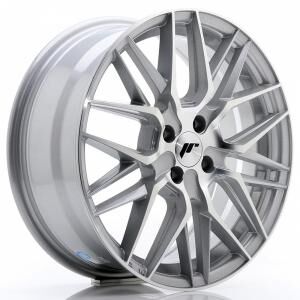 Japan Racing JR28 Silver Machined Face 9.5x18 5x120 ET35 B72.6
