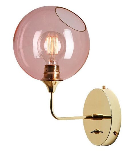 Design By Us - Ballroom The Wall Vegglampe 37cm Rose