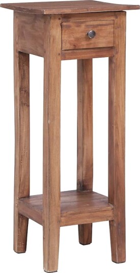 vidaXL Plantestativ 30x30x75 cm gjenvunnet heltre