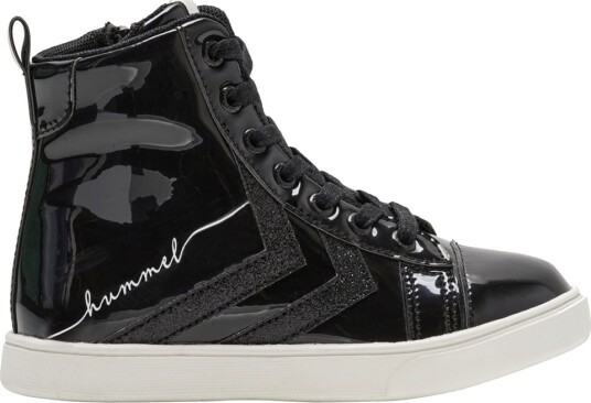 Hummel Støvler Strada Jr Svart Lakk m. Glitter Hummel 28 Støvler
