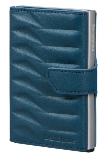 Samsonite ALU FIT 203 Proxis Lommebok Petrol Blue
