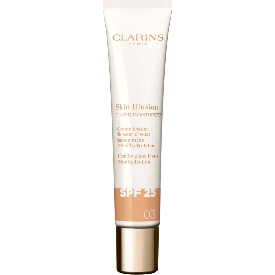 Clarins Skin Illusion Tinted Moisturizer SPF25 03 40ml Clarins Skin Illusion Tinted Moisturizer SPF25 03 40ml