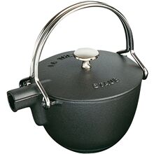Staub Tekanne rund 1,15 L Sort