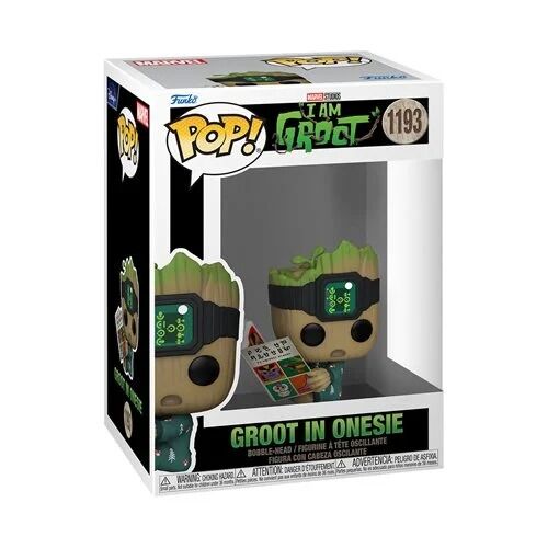 Funko I Am Groot in Onesie with Book Pop! Vinyl Figure 1193