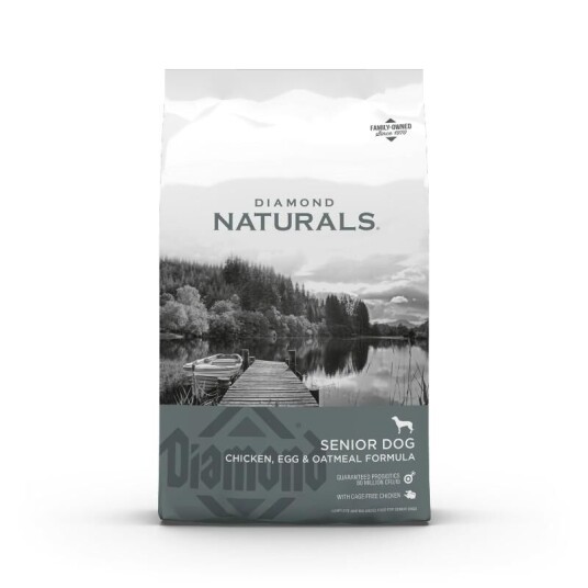 Diamond Naturals Senior Dog Chicken Egg & Oatmeal Tørrfôr Til Hund 2 kg